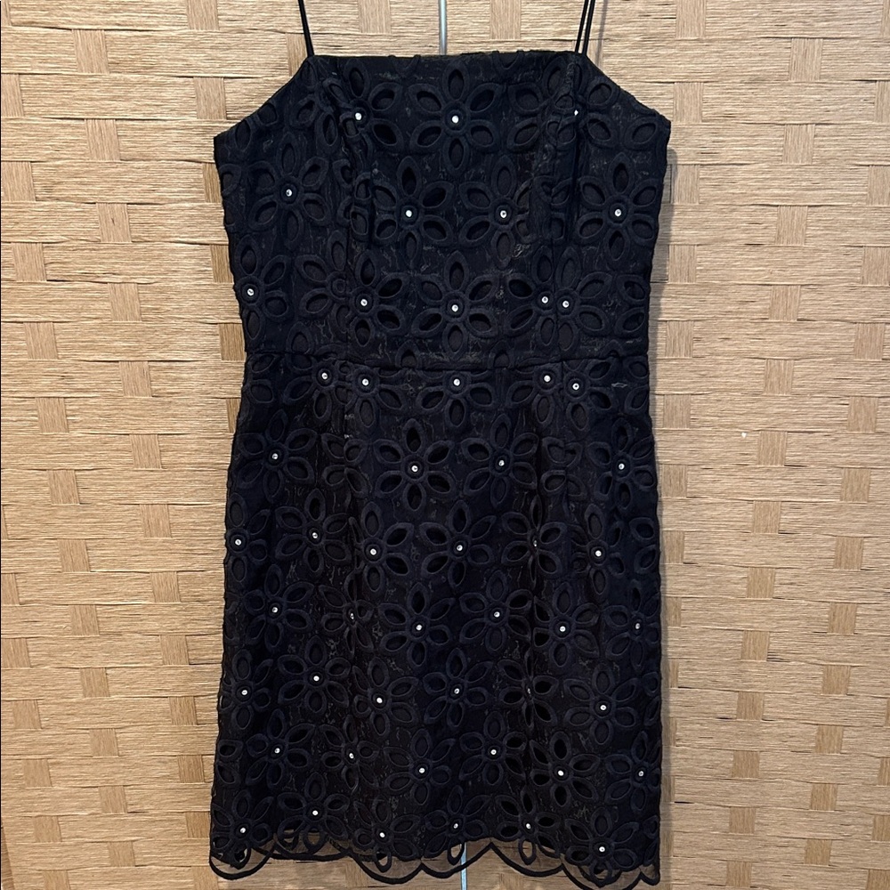 Lilly Pulitzer Bobbi Dress Daisy Floral Eyelet - Picture 2 of 4
